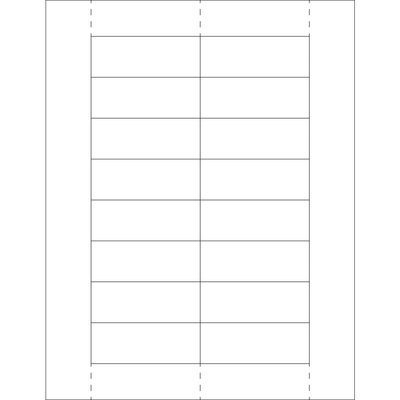 LH249.jpg A blank template resembles MH-USA Plastic Label Holder Insert Cards, featuring 12 equal rectangles on a white background, bordered by dashed lines.