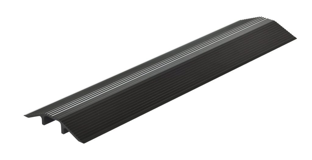 Vestil Alum Hose/Cable Crossover 36 In Black