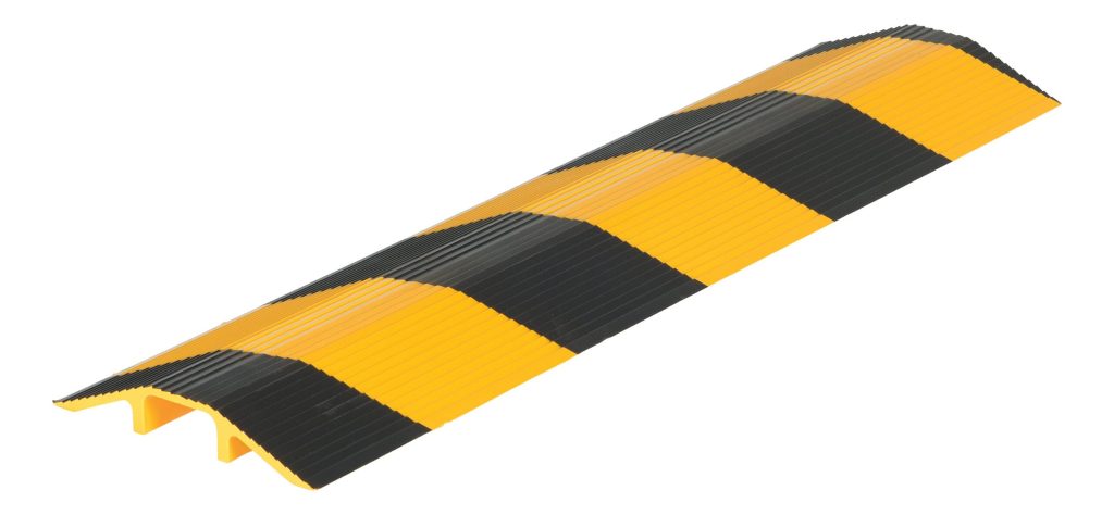 Vestil Alum Hose/Cable Crossover 36 In Yel/Blk