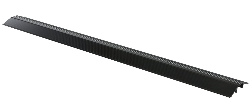 Vestil Alum Hose/Cable Crossover 72 In Black