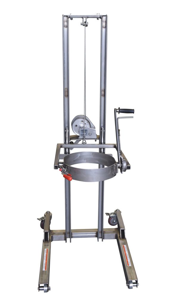Variable Height Pail Dispenser Partial Ss