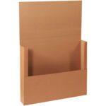 The 36 x 30 x 6 Kraft Jumbo Mailers come with an open top and foldable flap, ideal for packaging or storage. Each brown cardboard box can hold up to 20 items per bundle.