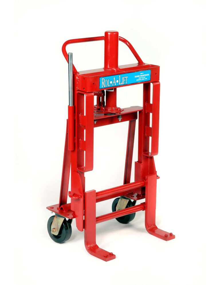 MFM-4-RAL_A.jpg The Vestil Vend. Machine-Furn. Movers 4000 lb capacity, featuring a sturdy frame, dual handles, wheels, and branding label, is ideal for moving heavy objects efficiently and durably against a plain white background.