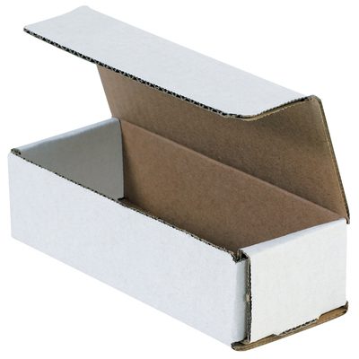 White Corrugated Mailers (50/Bundle)