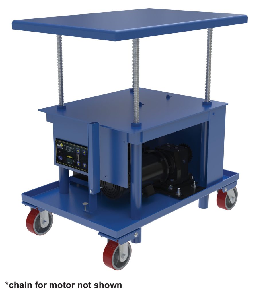 High Profile Dc Power Post Table 24 X 42