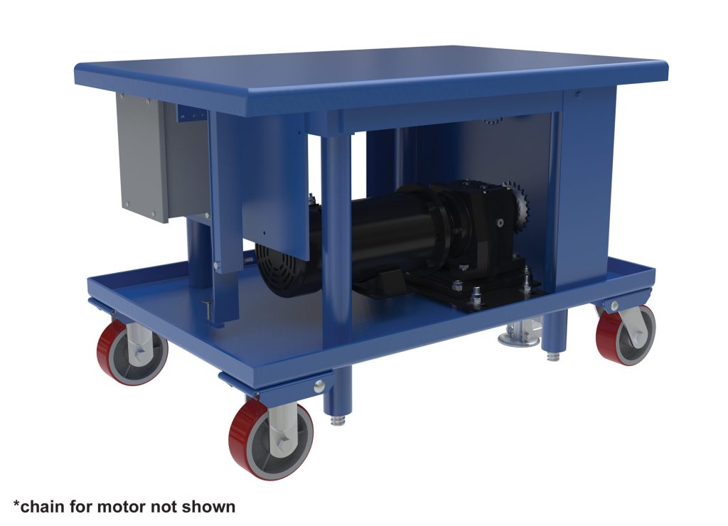Low Profile Ac Power Post Table 24 X 60