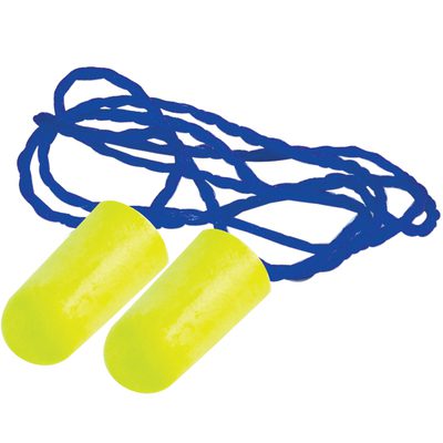 E-A-Rsoft Yellow Neons Corded Earplugs