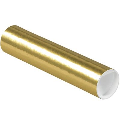 Gold Tubes with Caps (50/Case)