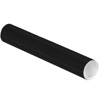 Black Tubes with Caps (50/Case)