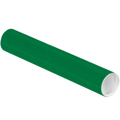 Green Tubes with Caps (50/Case)