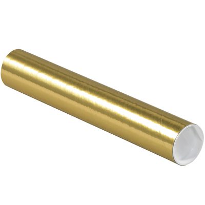 Gold Tubes with Caps (50/Case)