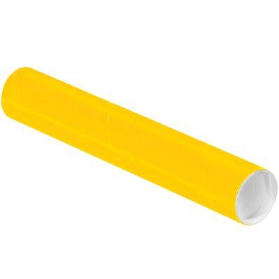 Yellow Tubes with Caps (50/Case)