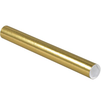 Gold Tubes with Caps (50/Case)
