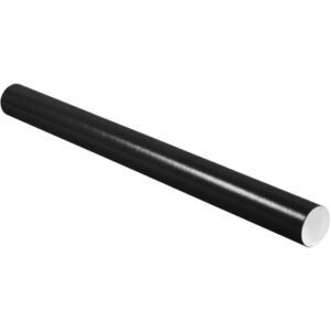 A long, cylindrical MH-USA 3 x 36 black tube with a white interior is positioned horizontally on a plain white background.