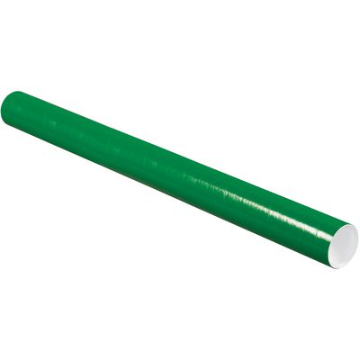 Green Tubes with Caps (24/Case)