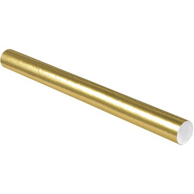 Gold Tubes with Caps (24/Case)