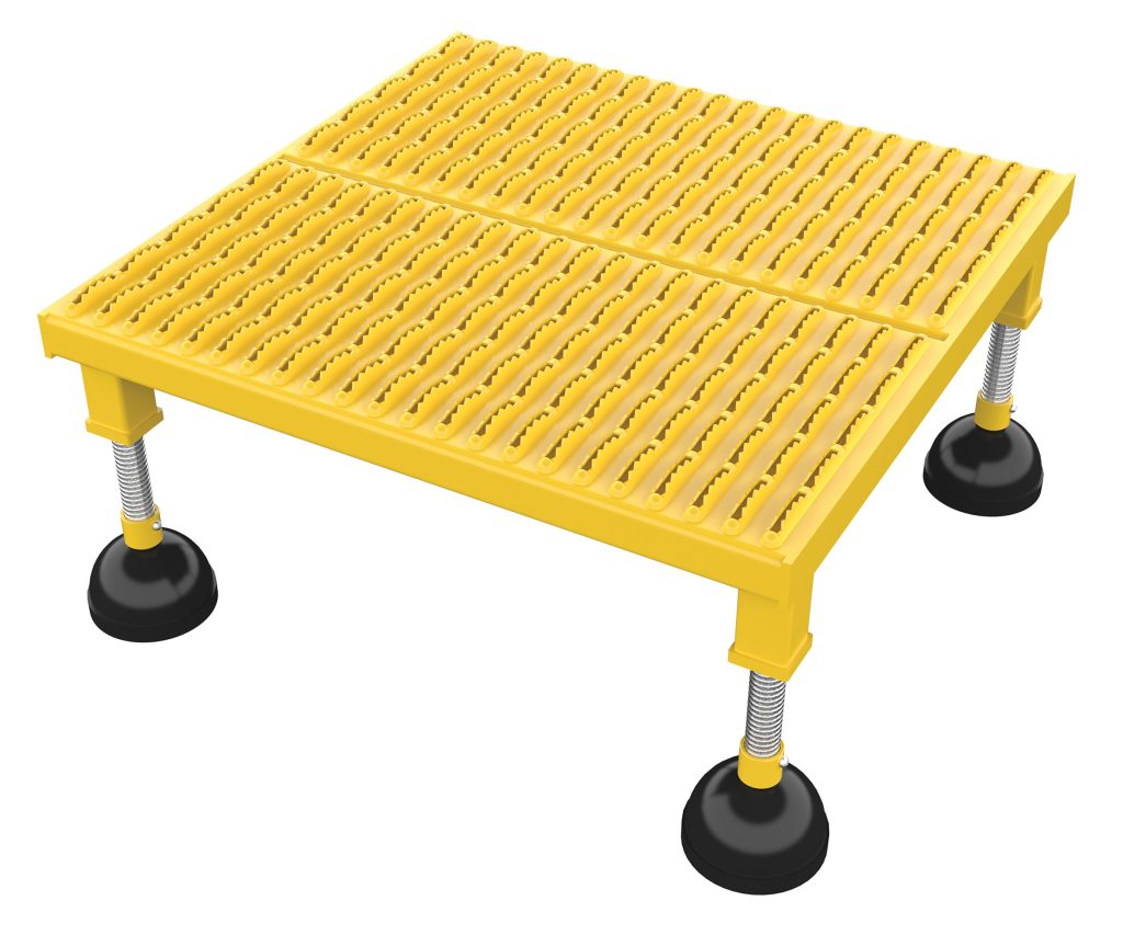 Portable Adj Stand 23.5X24 Low Serrated