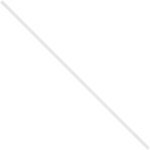 A diagonal white line on a plain background evokes the elegance of MH-USA 6 x 5/32 White Paper Twist Ties (2000/Case).