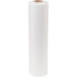 The MH-USA 36 x 36 - 3 Mil Clear Top Sheeting (250/Case) stands elegantly on a plain white background, showcasing its durability and clarity.