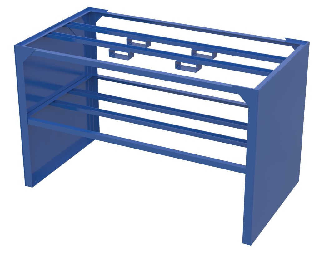 Vestil Double Pallet Cargo Decker With Sides