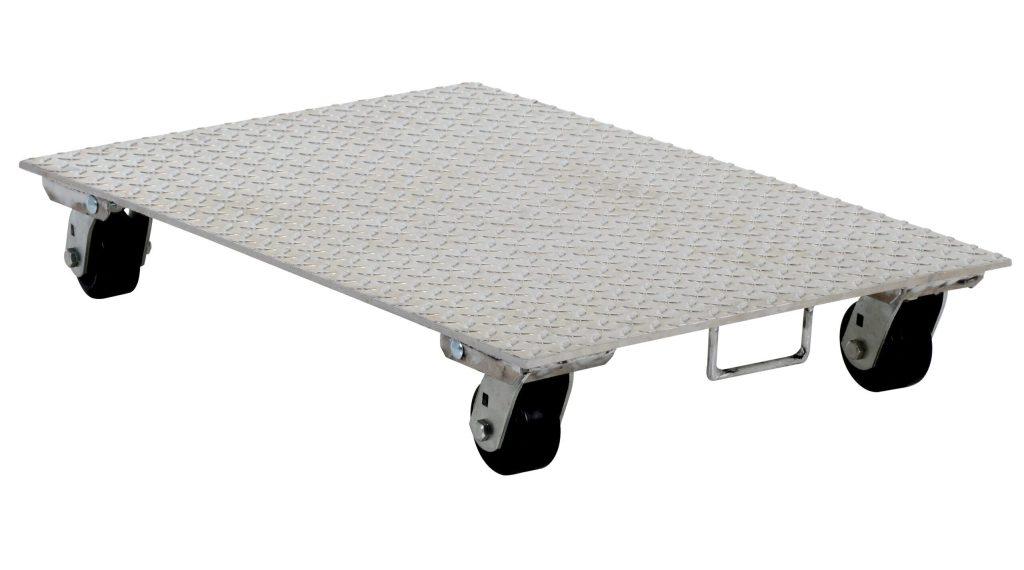Alum Dolly Rubber Wheels/Handle 16X27