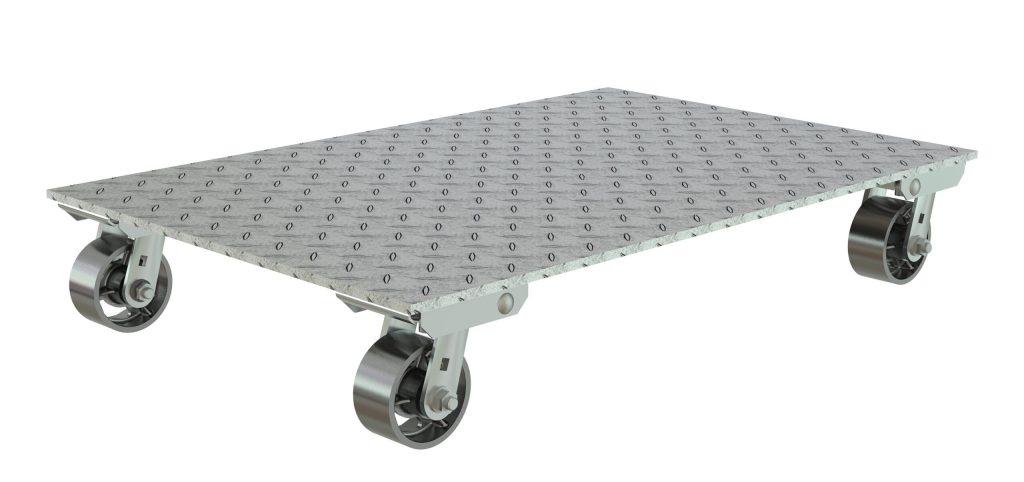 Alum Dolly Cast Steel Wheels 24X36