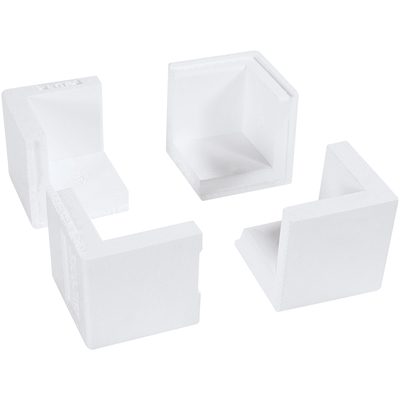 MH-USA 3 3/4 x 3 3/4 x 3 3/4" Foam Corners (400/Case)