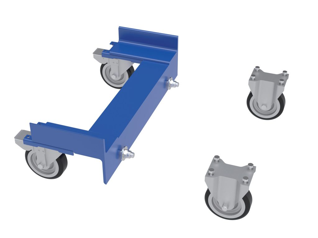 Optional Caster Kit For Pj-Cyl 4 X 1.25
