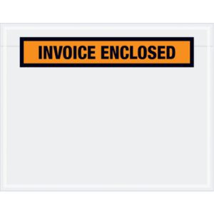 "Invoice Enclosed" Envelopes