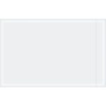 A plain, light gray rectangular box with a subtle border around the edges, perfect for organizing MH-USA 9 x 14 Clear Face Document Envelopes (500/Case).