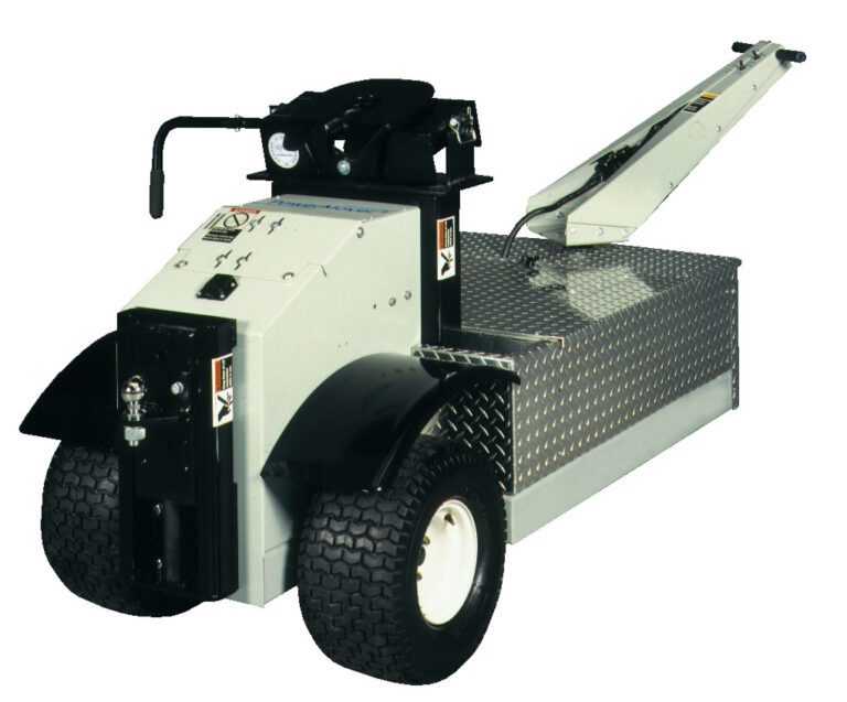 PMM-3000-15_A.jpg The Vestil Power Move Master 3K/1.5K 96 X 36 X 43 is perfect for transporting heavy loads in warehouses or industrial settings, featuring rugged wheels, a diamond-patterned metal platform, and a steering handle.