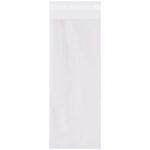 The MH-USA 4 x 10 - 1.5 Mil Resealable Poly Bags are transparent, glossy bags with a resealable strip, available in cases of 1000, ideal for versatile storage needs.