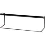 The MH-USA 24 Poly Tubing Dispenser features a rectangular metal frame and tubular fluorescent bulb, perfect for mounting to illuminate displays or create lighting effects. This versatile fixture integrates easily with systems for enhanced functionality.