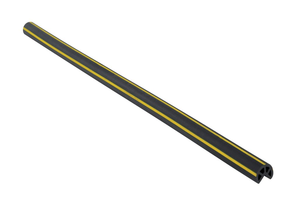 Rubber Corner Guard 1-1/2 In. Diameter, 3/4 In. Channel