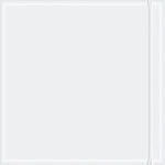 The album covers minimalistic design mirrors the simplicity of MH-USA 6 x 6 Resealable Clear Face Document Envelopes (1000/Case), highlighting a light gray square with a thin vertical line on the right amid a darker gray backdrop, achieving understated elegance with no text or graphics.