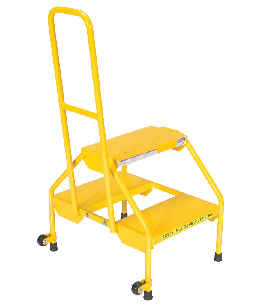 Yellow Rolling Two Step-Perforated Steps