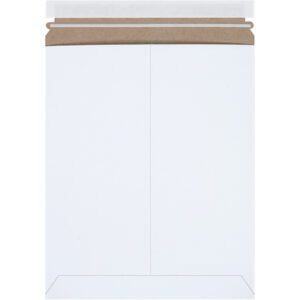 White Self-Seal Flat Mailers
