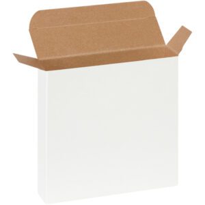 White Reverse Tuck Folding Cartons