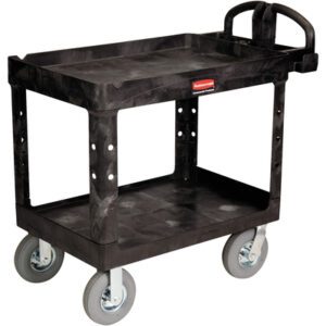 Rubbermaid Utility Carts with Pneumatic Wheels