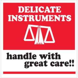 Delicate Instrument Labels