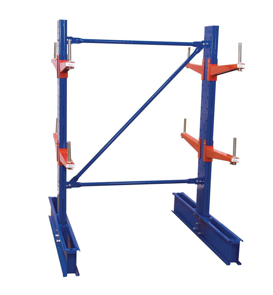 Std Cantilever 6' Dbl Upright Md 24"Set