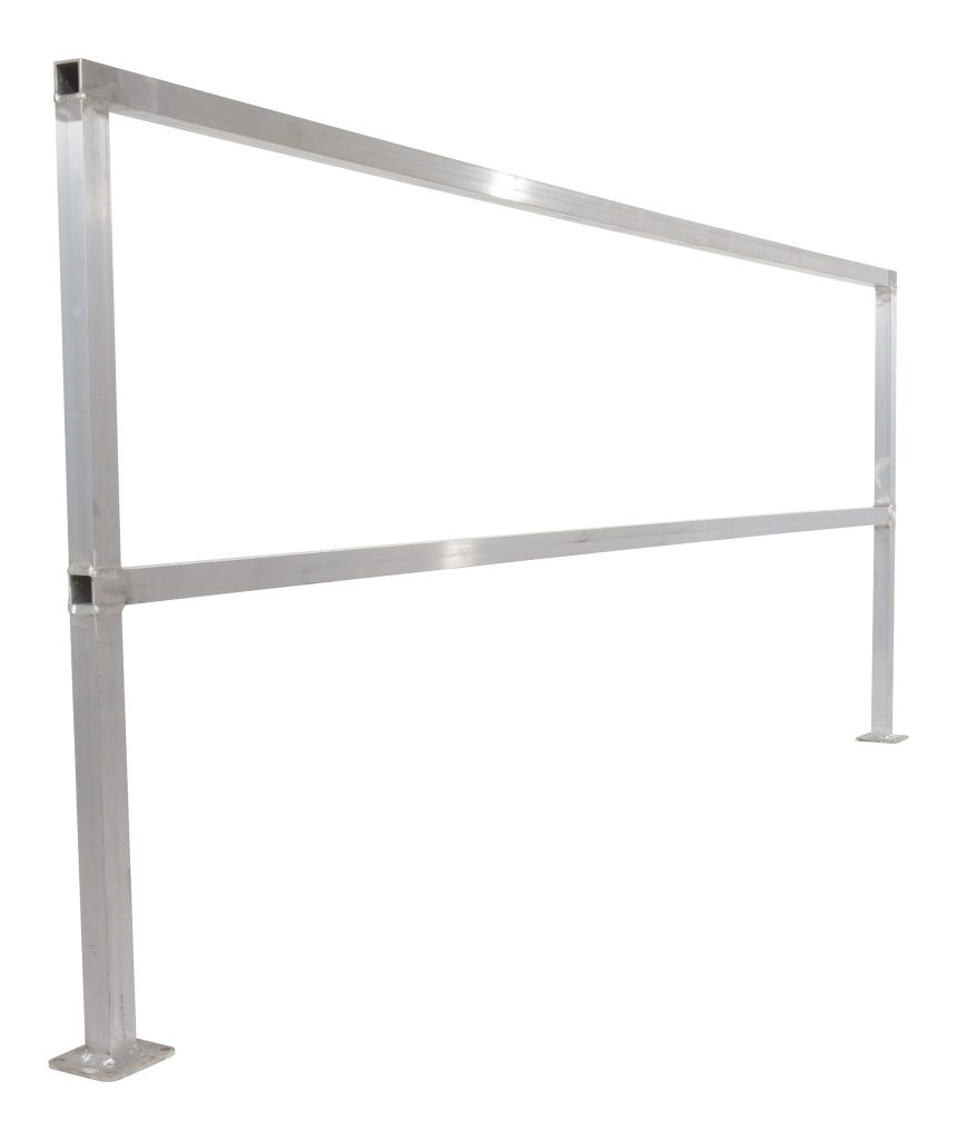 Aluminum Safety Handrail No Toeboard