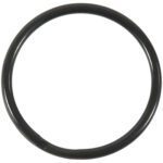 The black O-ring resembles the smooth, circular design of the MH-USA 1 1/4 Black Split Key Rings (100/Case), ideal for sealing applications.