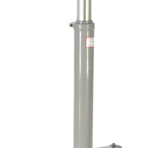 The Vestil Horizontal Roller Stand 33 to 43 In features a sturdy three-legged base and durable roller, expertly supporting long, heavy materials like wood or metal in workshops for reliable and precise guidance on any project.