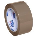 The Tape Logic® Lbs350 Industrial Tape is a 2 x 55 yds. tan tape with Tape Logic on the core, featuring a glossy finish. It is tightly wound and available in a convenient 6 pack for all your packaging needs.