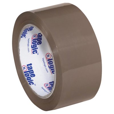 T902600T.jpg The 2 x 110 yds. Tan Tape Logic® Lbs600 Economy Tape has a glossy, industrial look with branding on the core. Perfect for sealing boxes and packages, its available in bulk cases of 36 rolls for all your packing needs.