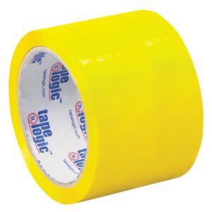 The 3 x 55 yds. Yellow Tape Logic® Carton Sealing Tape offers reliable adhesion and features Tape Logic branding on its inner core. Available in cases of 24 rolls.