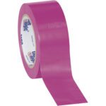 A roll of glossy purple duct tape unfurled with MH-USA 2 x 36 yds. branding on its core, resembling the Purple Tape Logic Solid Vinyl Safety Tape - 24 per case.