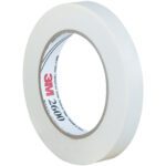 The 3M™ 2600 Masking Tape in white, sized at 3/4 x 60 yds., comes with the iconic logo inside. This pack of 12 rolls is perfect for any project, ensuring you always have plenty available.