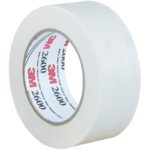 A glossy, partially unspooled roll of 2 x 60 yds. 3M™ 2600 Masking Tape is set against a plain white background, featuring 3M 2600 on its inner core.